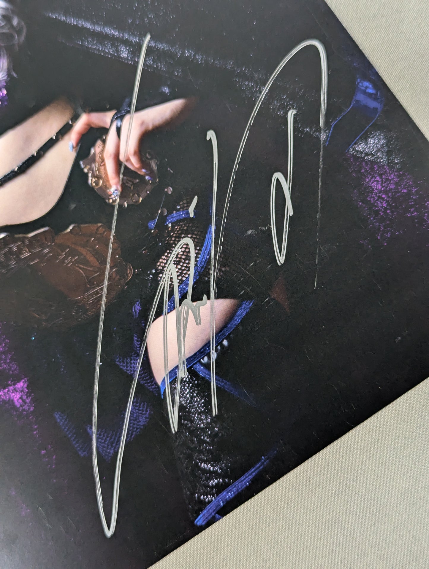 STARLIGHT KID  hand signed autograph  Starda Mu Pro-Photo (K-1)