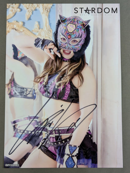 STARLIGHT KID  hand signed autograph  Starda Mu Pro-Photo (K-2)