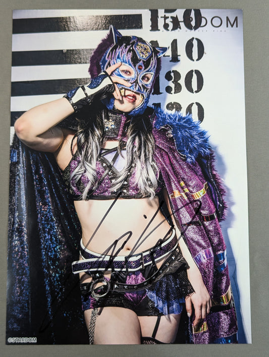スターライト・キッド 直筆サイン入り スターダムポートレート(K-6)