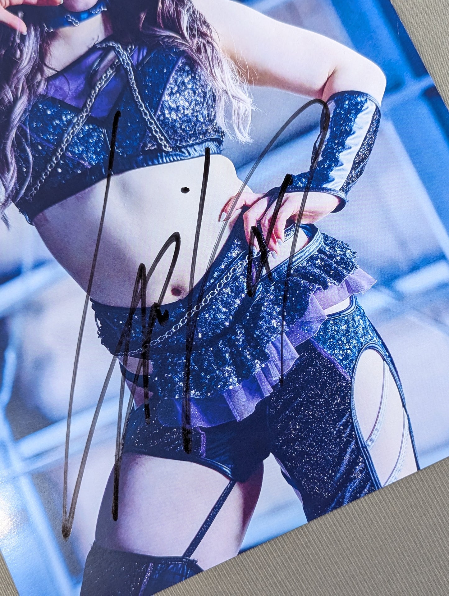 STARLIGHT KID  hand signed autograph  Starda Mu Pro-Photo (K-7)