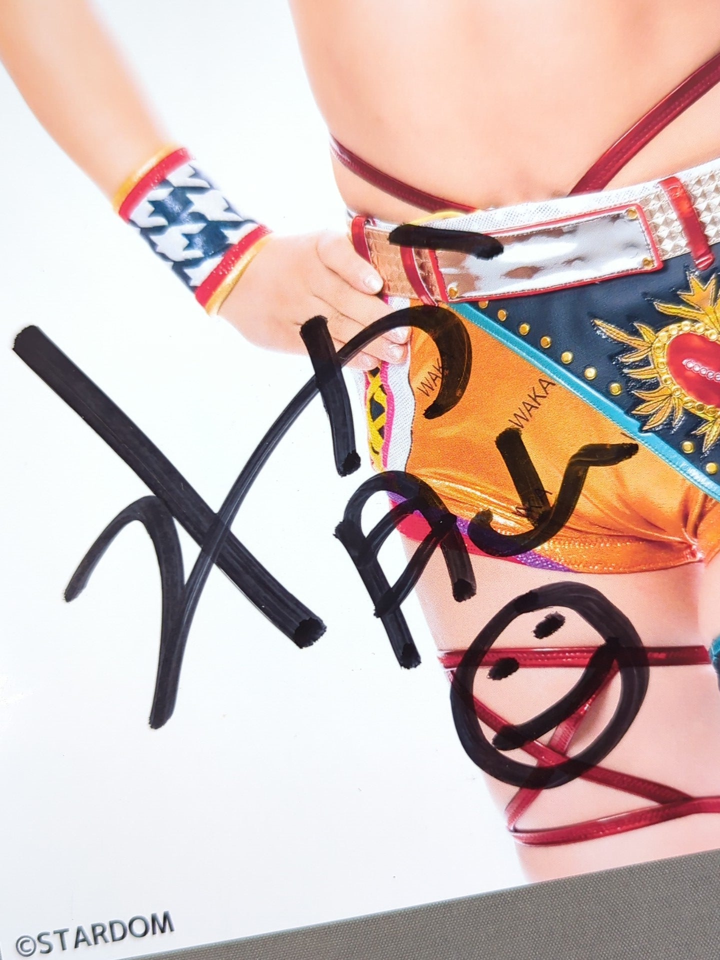 Waka Tsukiyama hand signed autograph Stardom Pro-Photo (B-7)