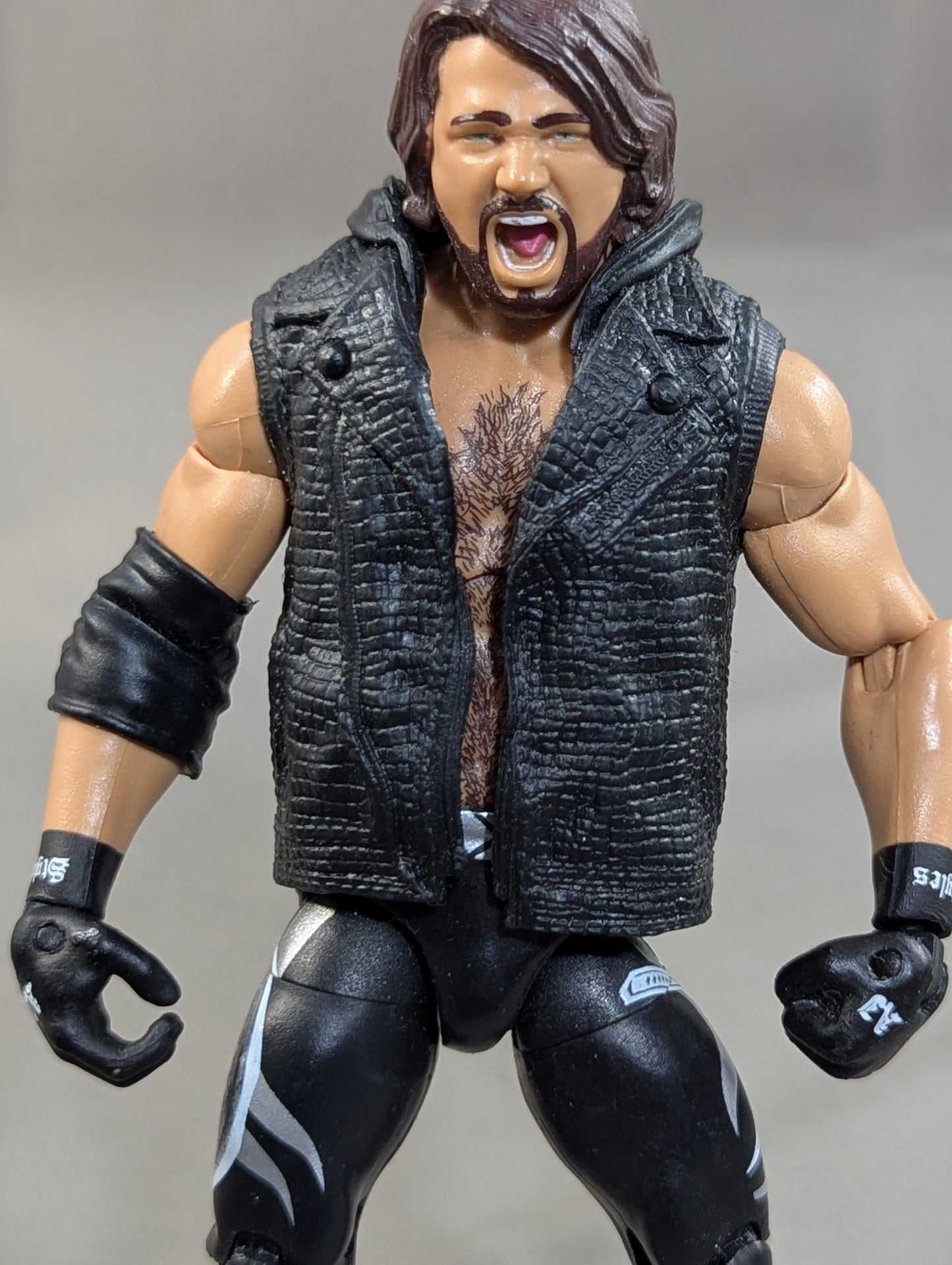 AJ Styles (Black Hooded Jacket)