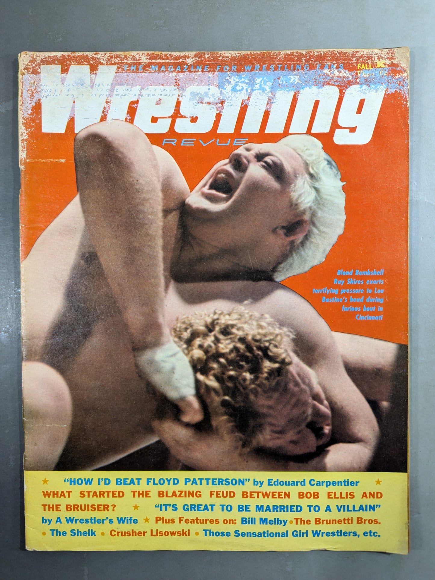 Wrestling REVUE Autumn 1961 Issue