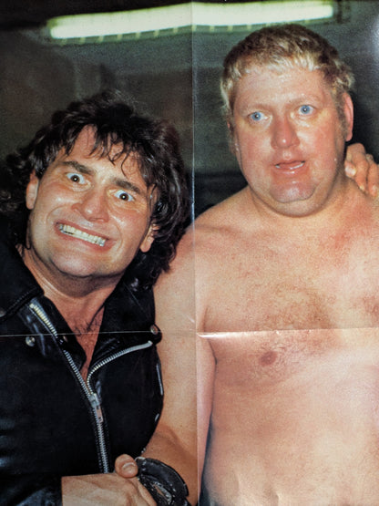 Dick Murdoch & Adrian Adonis  Magazine Appendix Poster