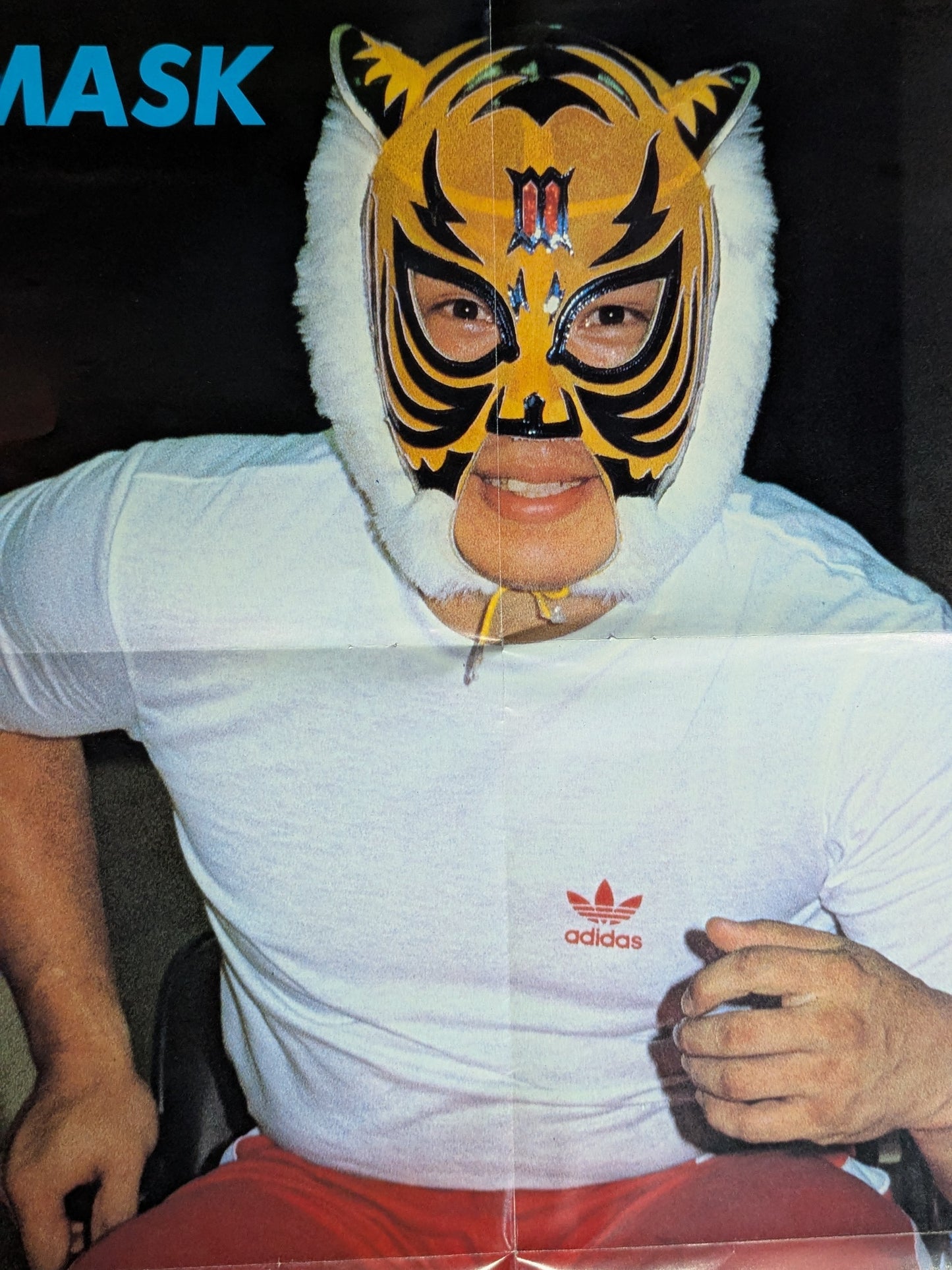 First Tiger Mask Magazine Supplement Poster (1)