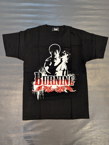 小橋建太「BURNING」イラストTシャツ