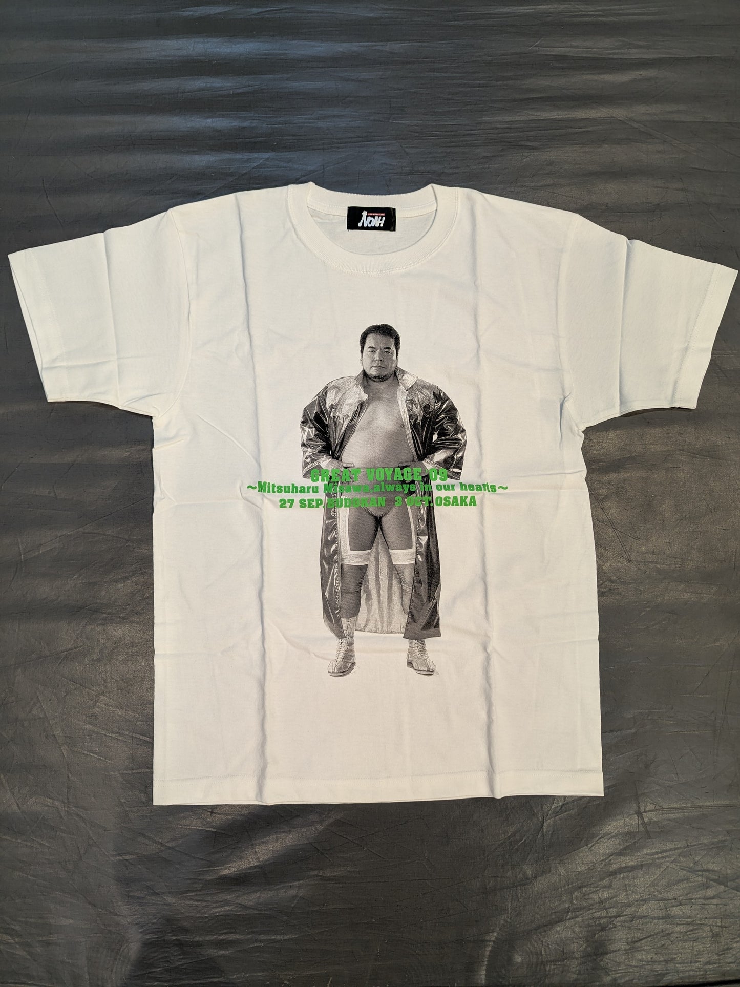 三沢光晴「GREAT VOYAGE’09」フォトTシャツ②