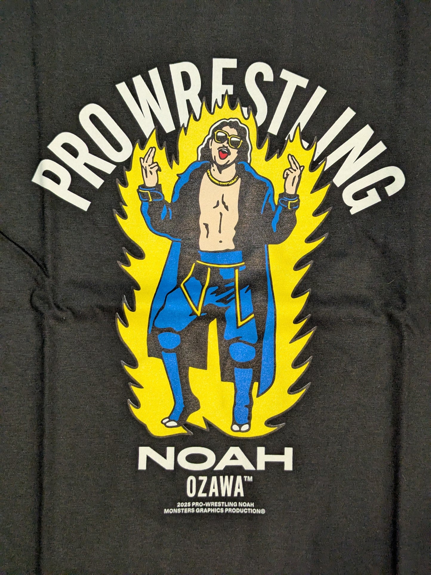 OZAWA「MONSTERS GRAPHICS」ポップイラストTシャツ