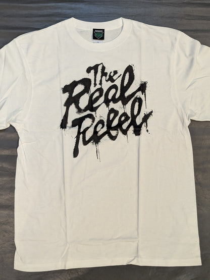 OZAWA「The Real Rebel」Tシャツ(ホワイト)