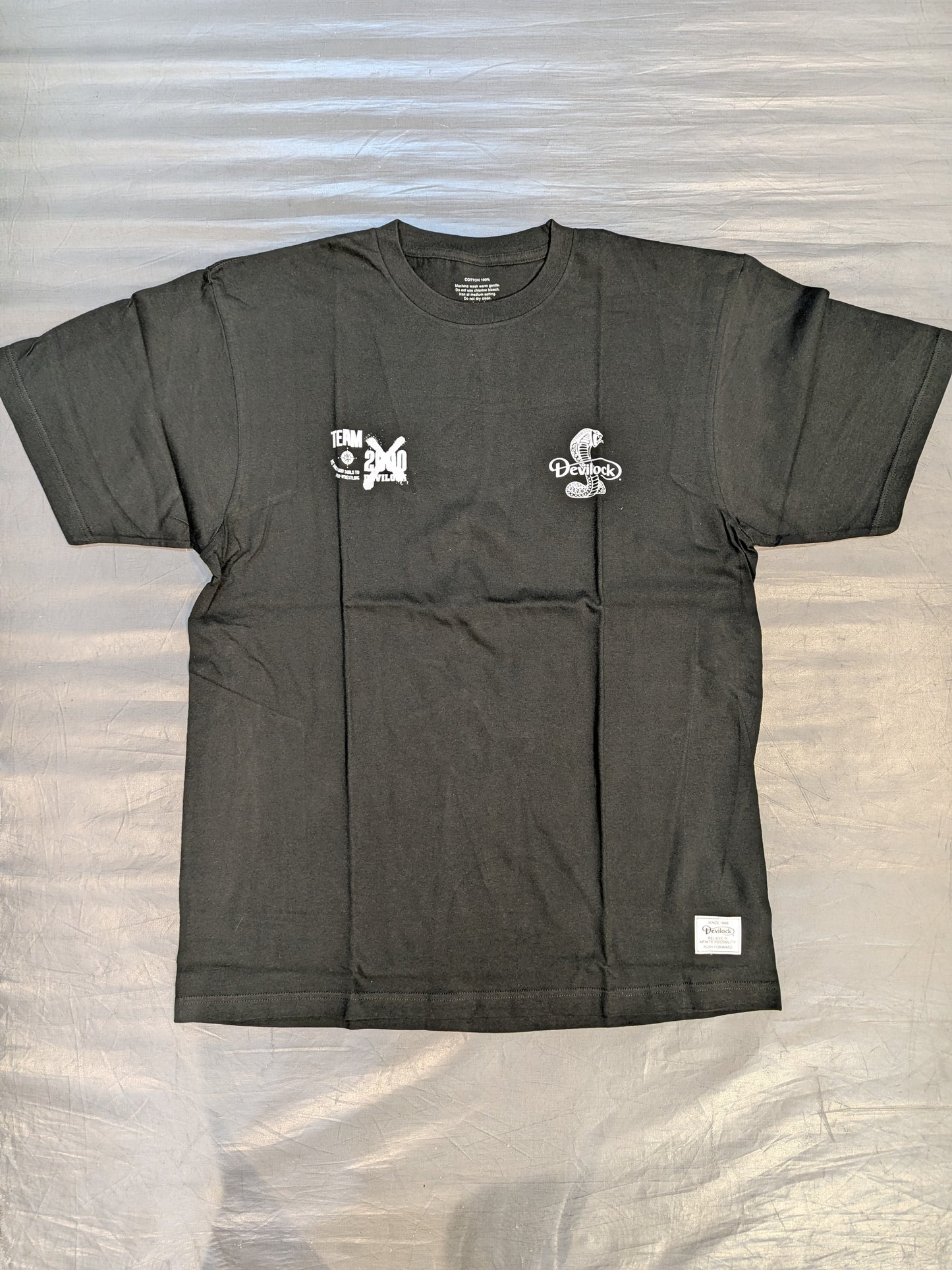 DEVILOCK×TEAM2000X T-shirt