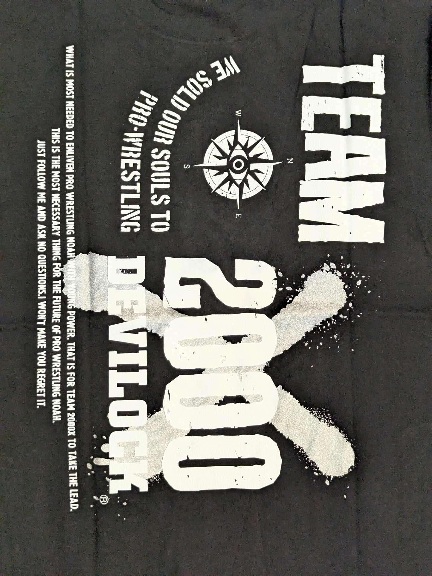 DEVILOCK×TEAM2000X T-shirt