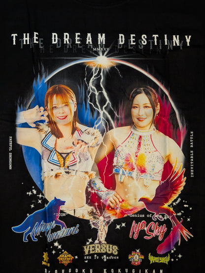 Mayu Iwatani vs Iyo Sky (Io Shirai (Iyo Sky)) ) Wrap T-shirt