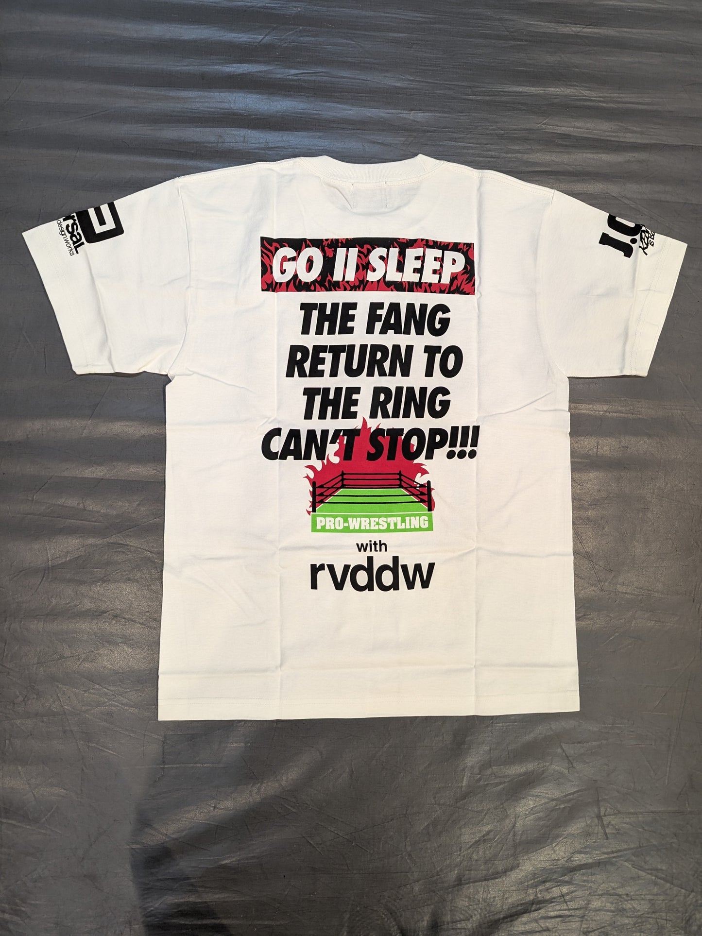 KENTA「THE FANG IS COME BACK!!!」 T-shirt (Black)