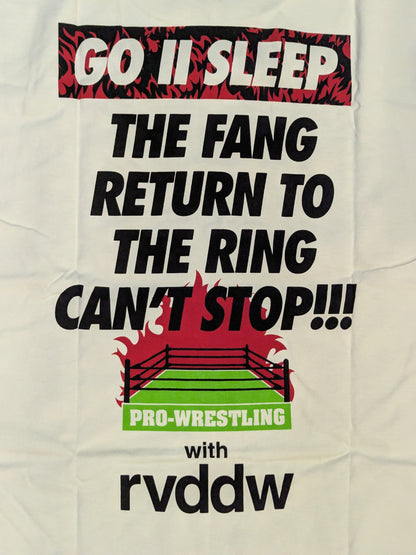 KENTA「THE FANG IS COME BACK!!!」 T-shirt (Black)