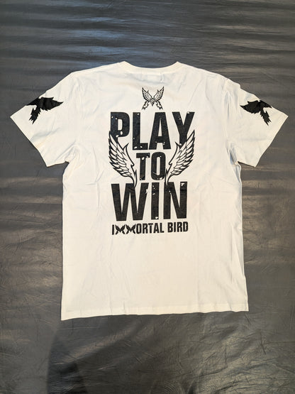 【直筆サイン入り】丸藤正道「IMMORTAL BIRD」Tシャツ(ホワイト)