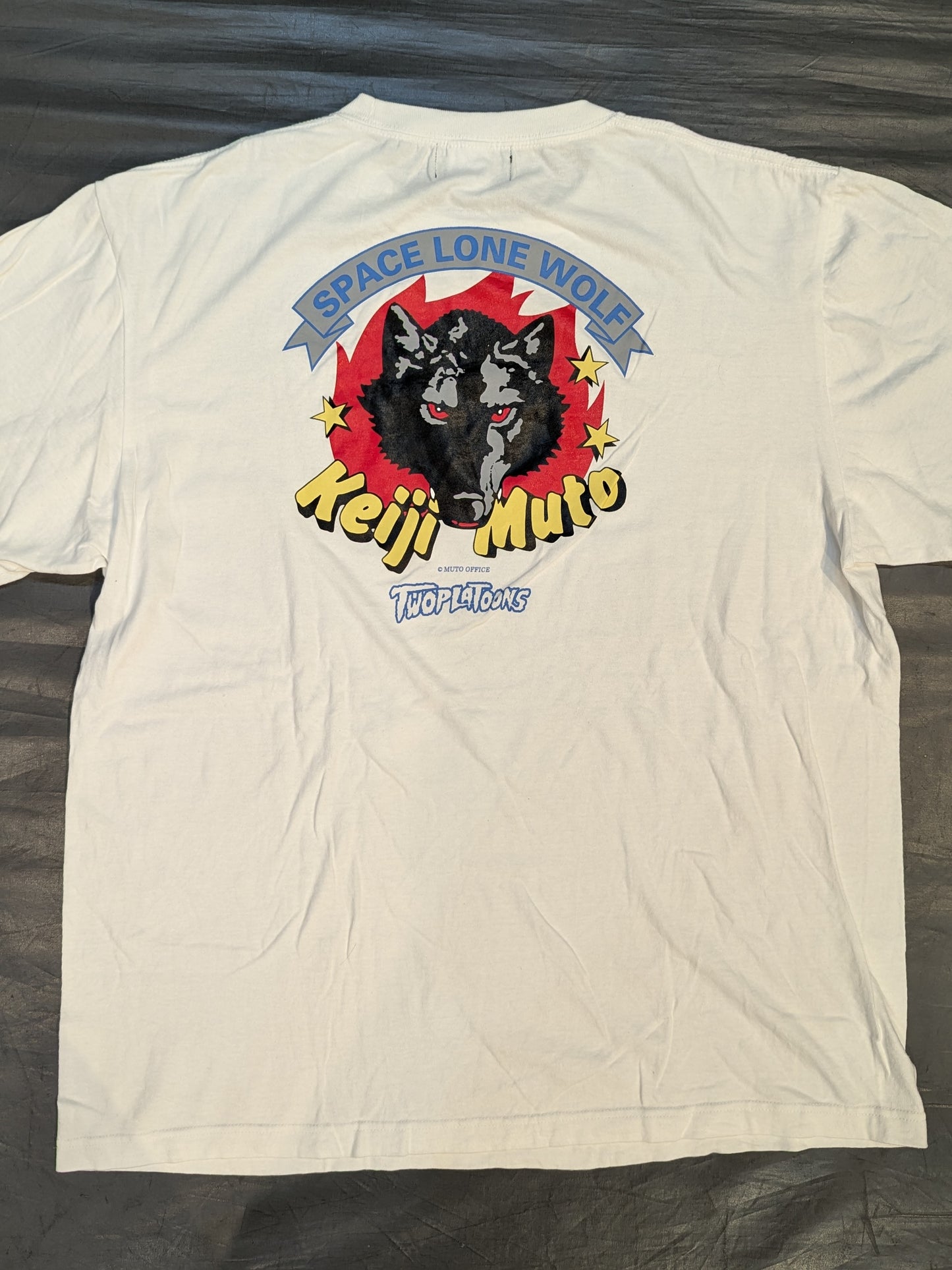 Muto Keiji × TWOPLATOONS "SPACE LONE WOLF 610" Collaboration T-Shirt