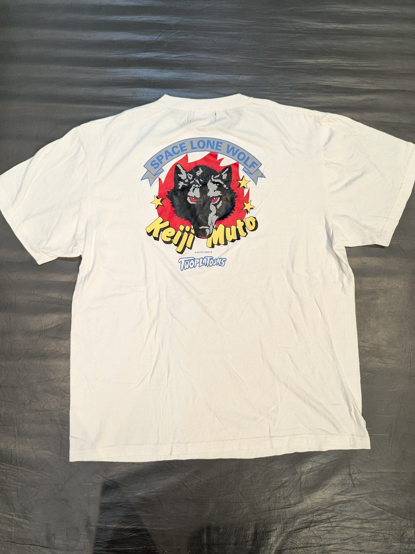 Muto Keiji × TWOPLATOONS "SPACE LONE WOLF 610" Collaboration T-Shirt