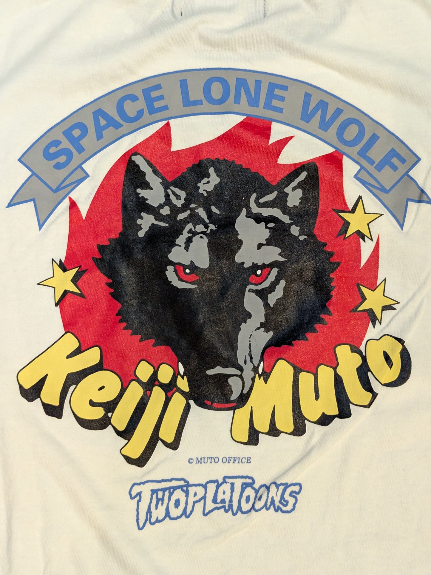 Muto Keiji × TWOPLATOONS "SPACE LONE WOLF 610" Collaboration T-Shirt