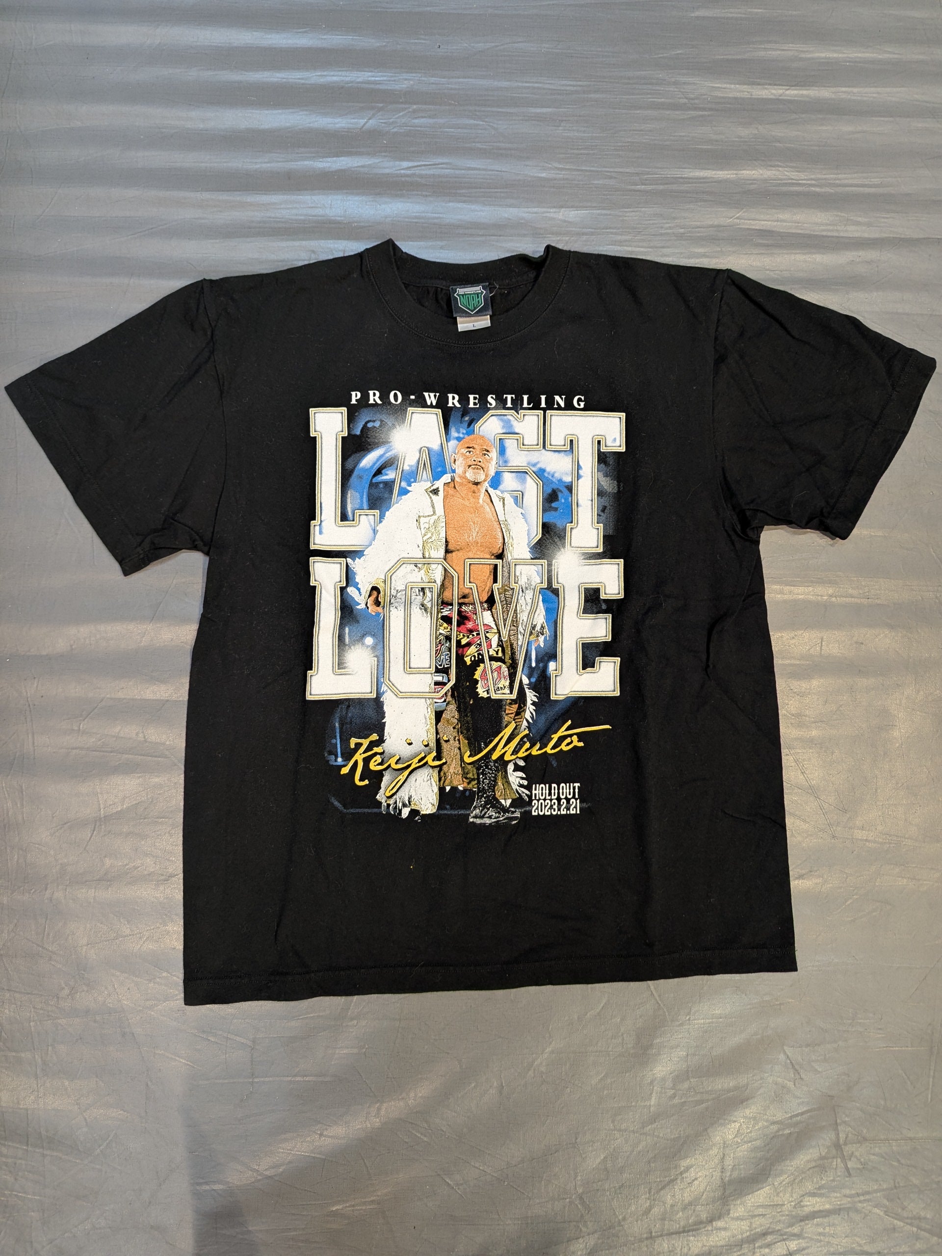 武藤敬司「LAST LOVE / HOLD OUT」Tシャツ – 闘道館