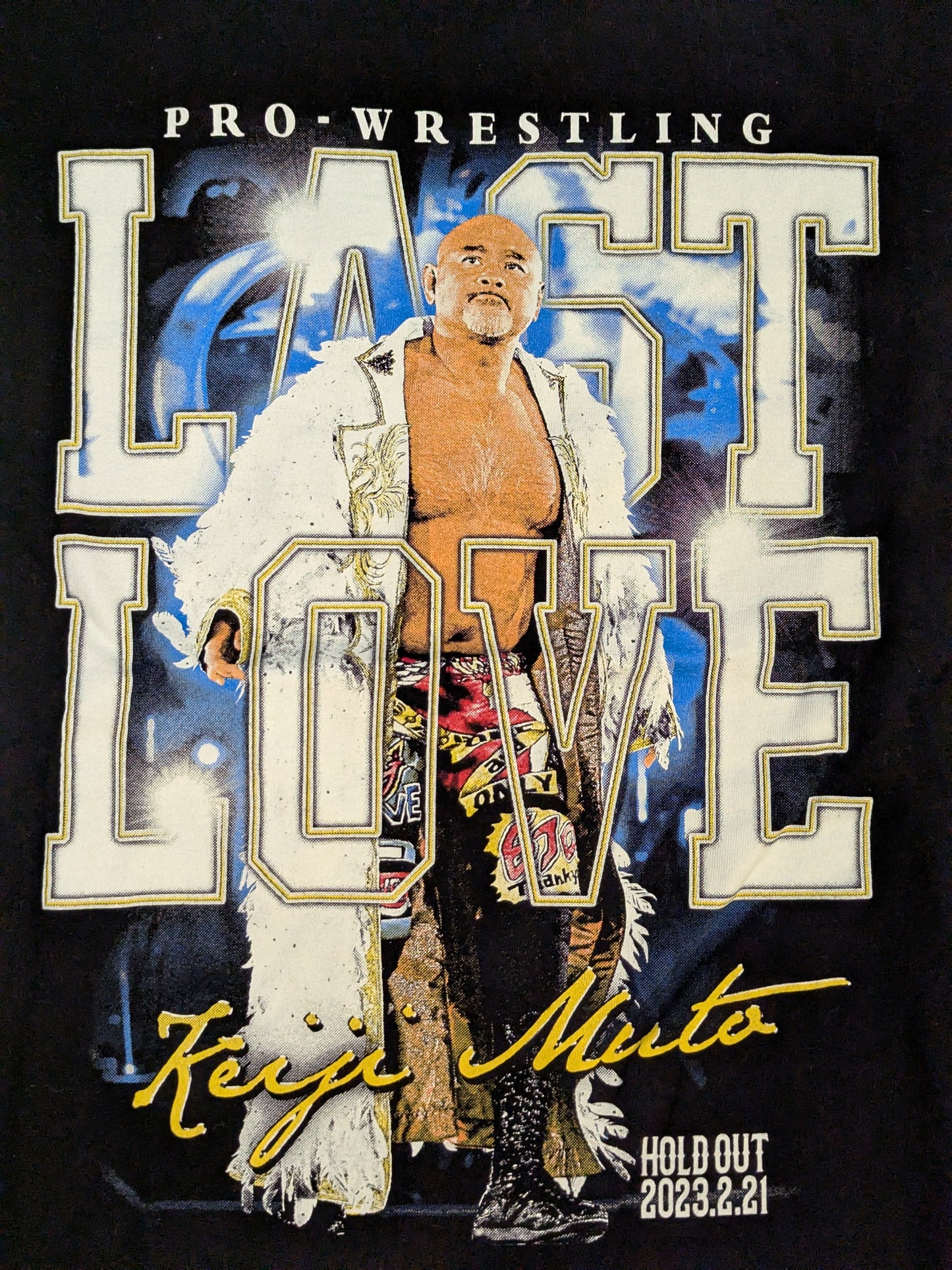 Muto Keiji "LAST LOVE / HOLD OUT" T-shirt