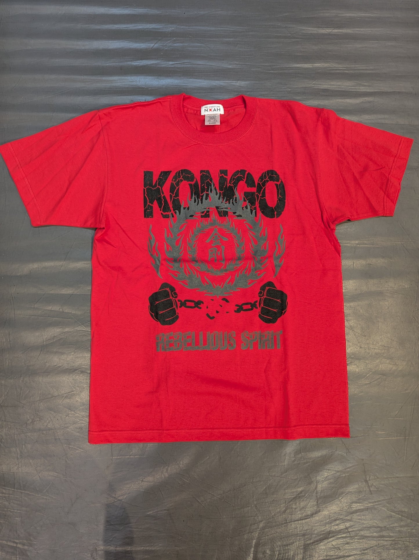 Kongo 'REBELLIOUS SPIRIT' T-shirt (Red)