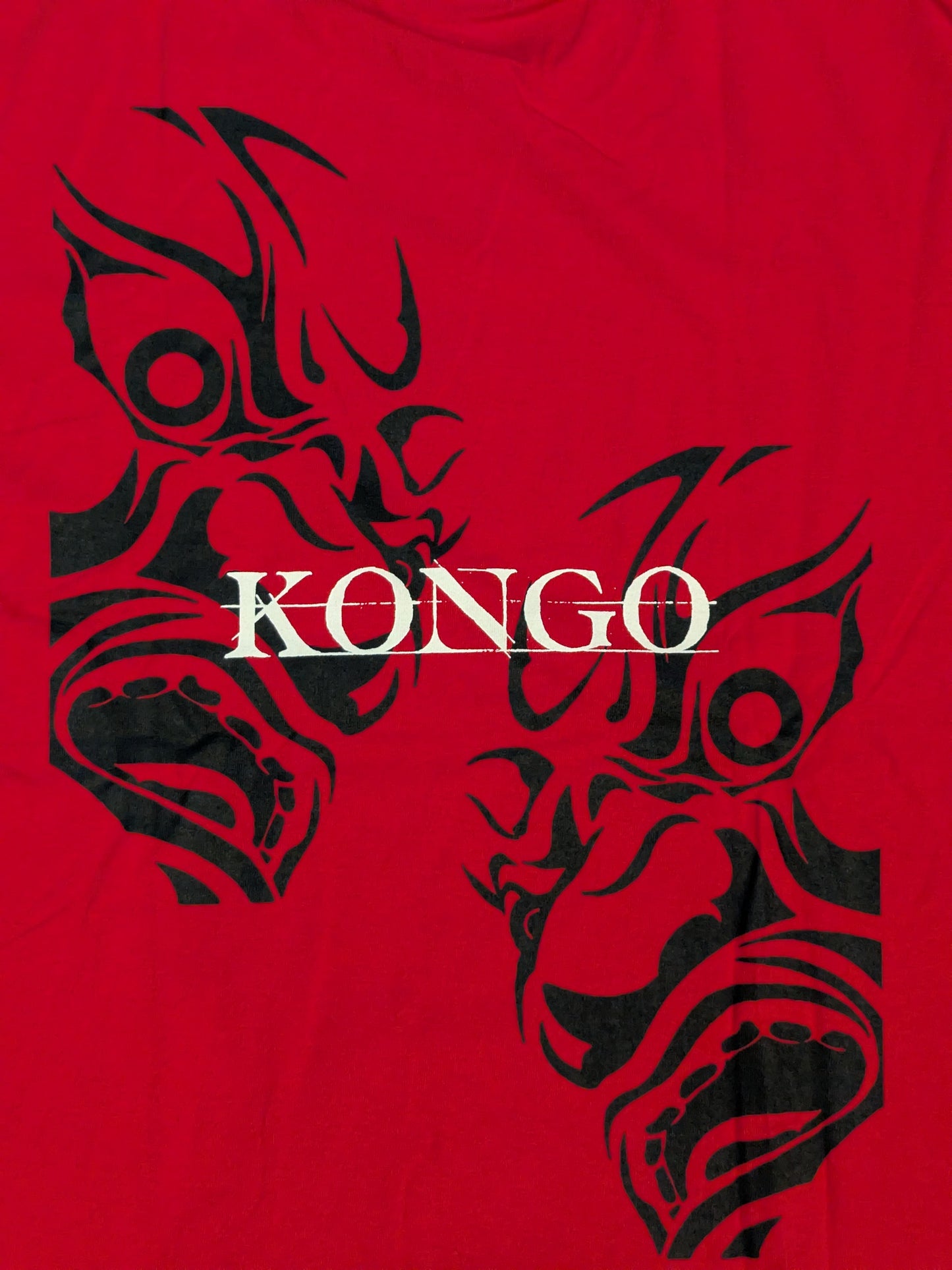 Kongo 'REBELLIOUS SPIRIT' T-shirt (Red)