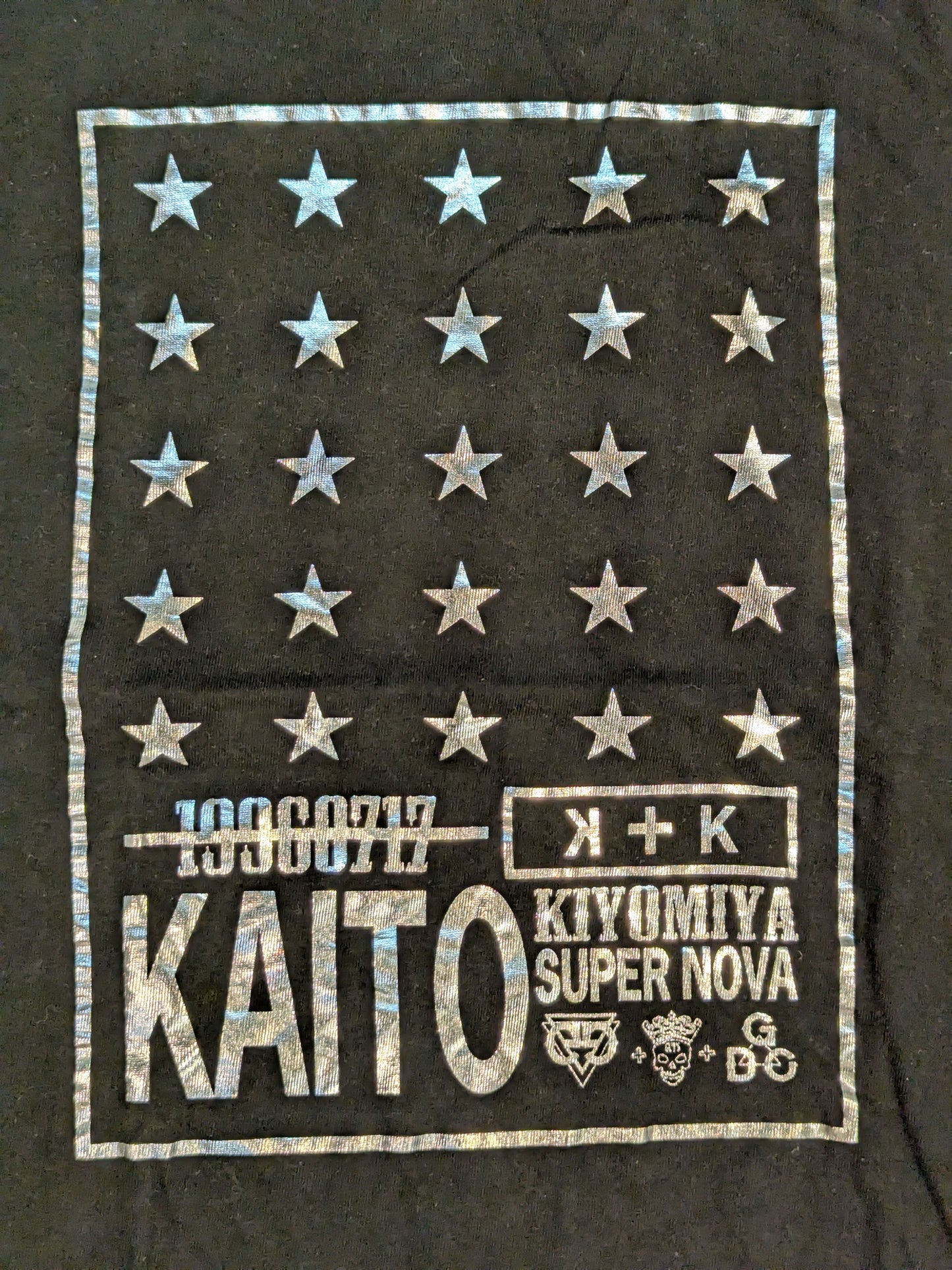 【hand signed autograph】 Kaito Kiyomiya "KAITO KIYOMIYA SUPERNOVA" T-shirt
