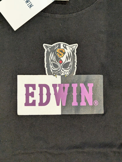 STARLIGHT KID × EDWIN 'KID MASK ver.2' T-shirt
