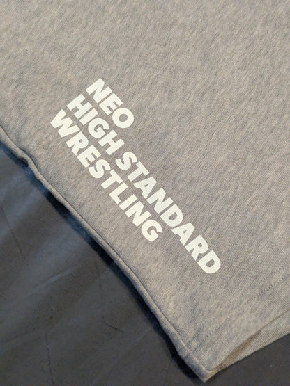 NOAH「NEO HIGH STANDARD WRESTLING」スウェットハーフパンツ(グレー)