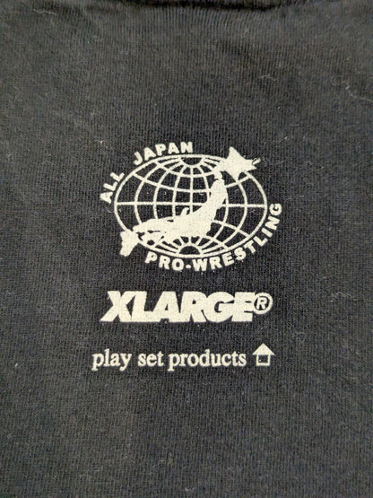 武藤敬司「武藤ベアー」Tシャツ(全日本プロレス / ブラック)