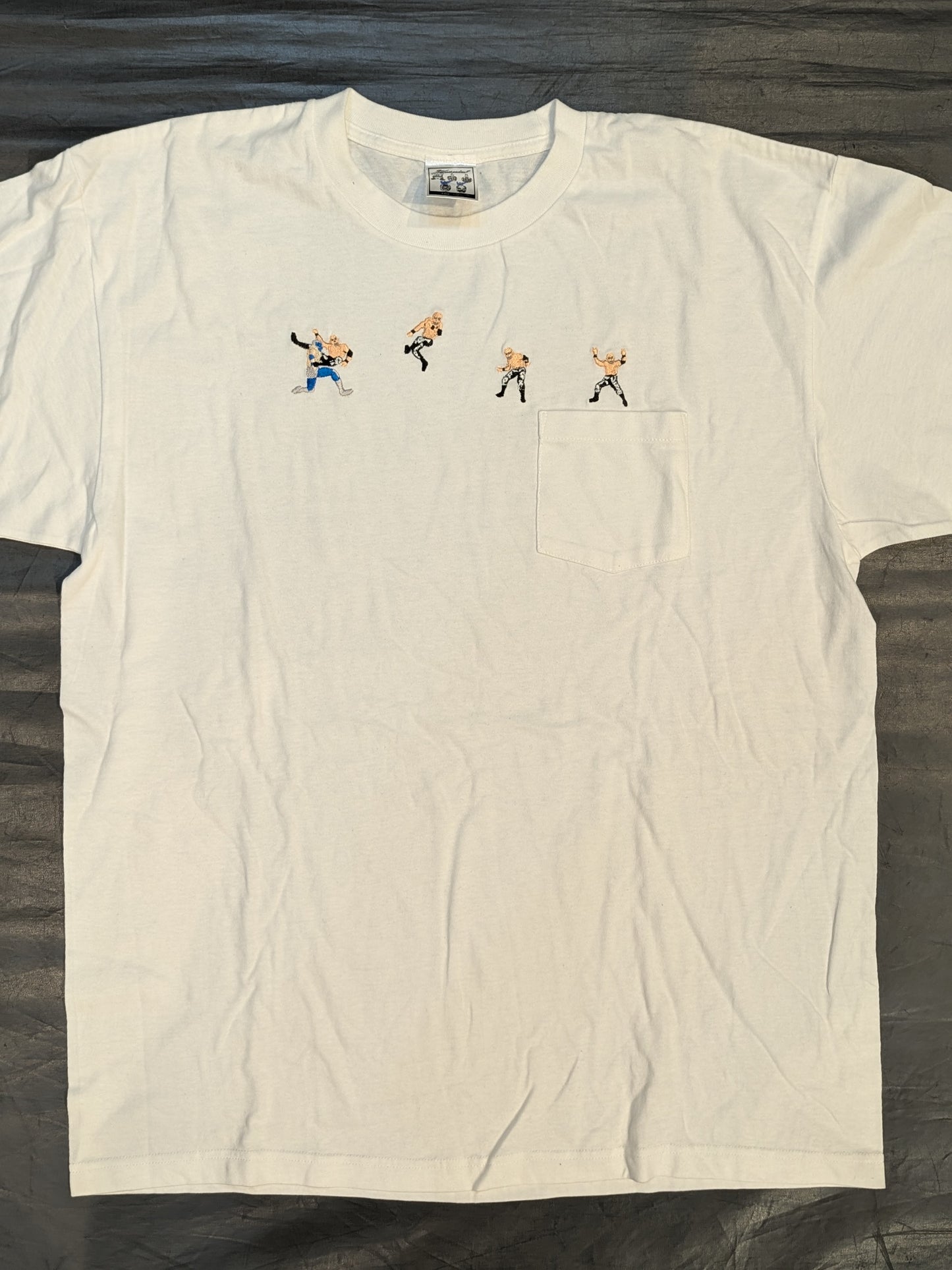 Muto Keiji ×HAOMING "Shining Wizard" Collaboration T-Shirt (White)