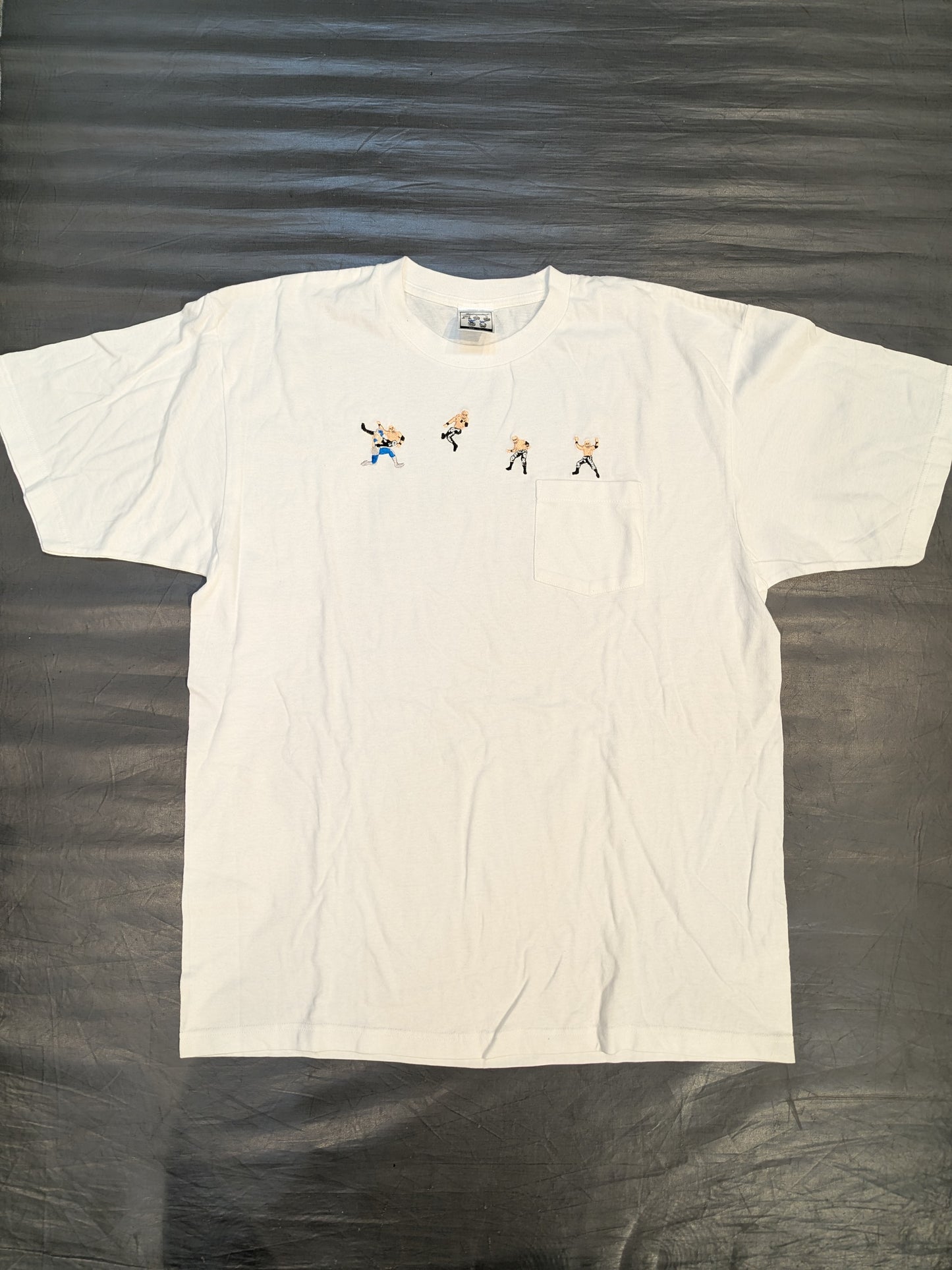 Muto Keiji ×HAOMING "Shining Wizard" Collaboration T-Shirt (White)