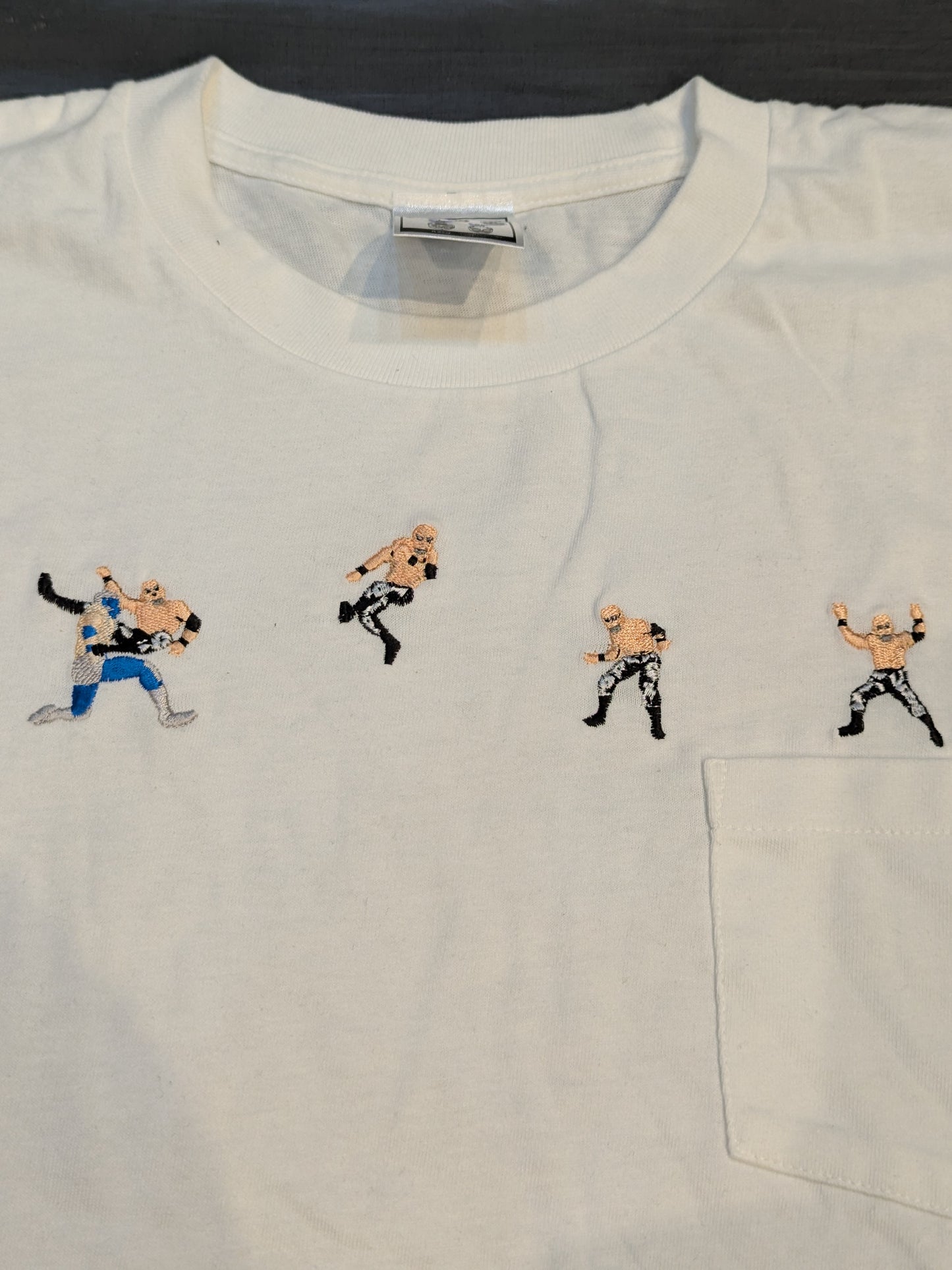 Muto Keiji ×HAOMING "Shining Wizard" Collaboration T-Shirt (White)