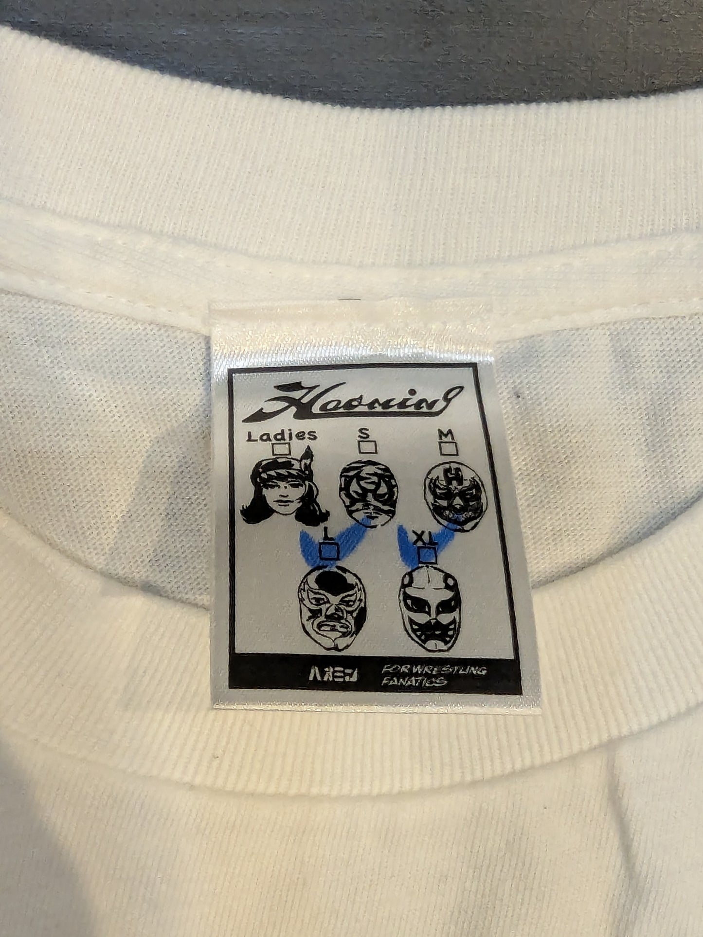Muto Keiji ×HAOMING "Shining Wizard" Collaboration T-Shirt (White)