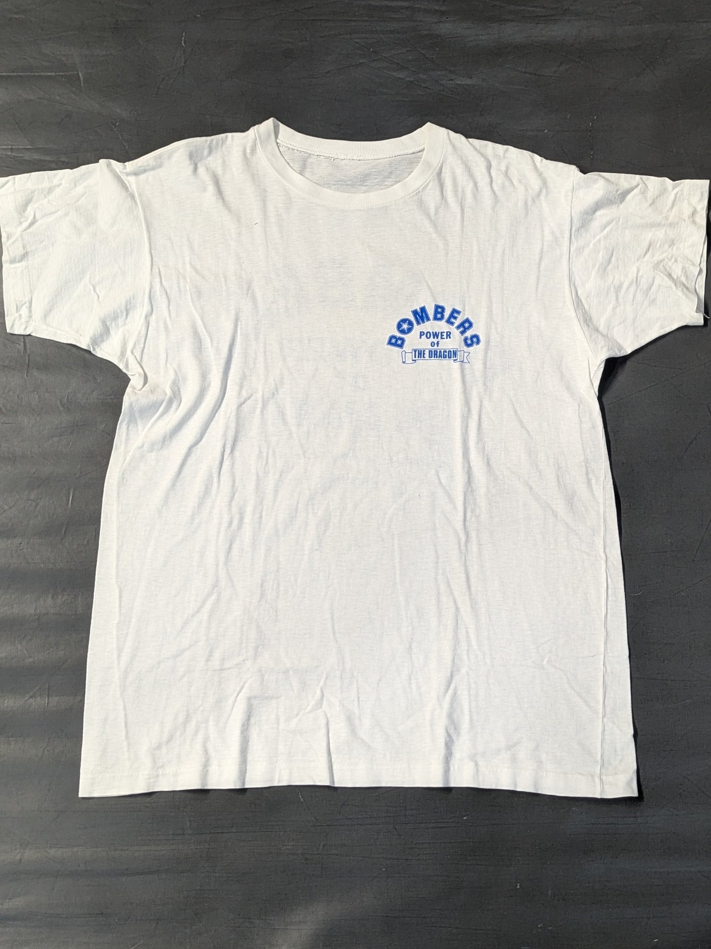 BOMBERS POWER of THE DRAGON T-shirt (White)