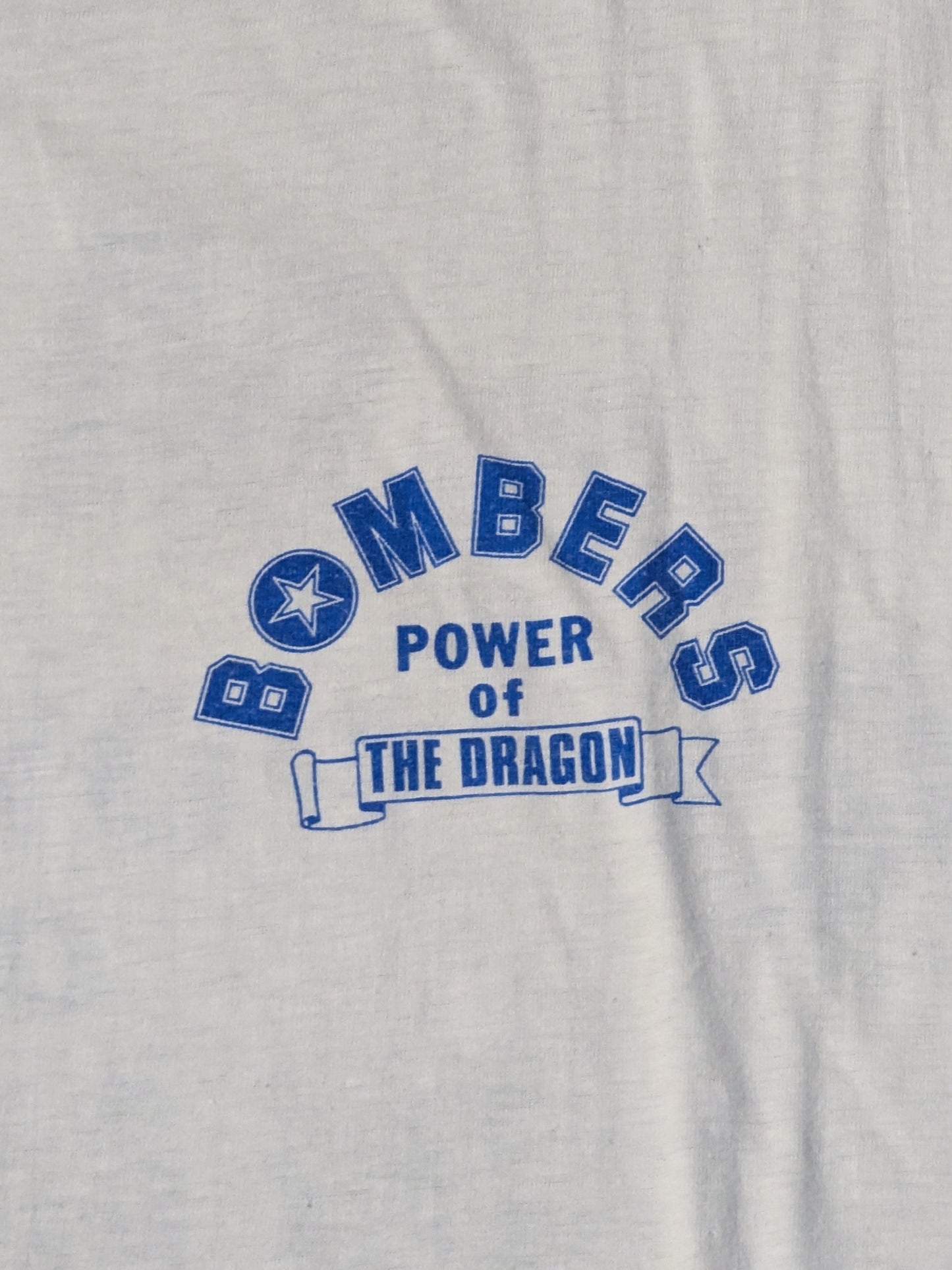 BOMBERS POWER of THE DRAGON T-shirt (White)