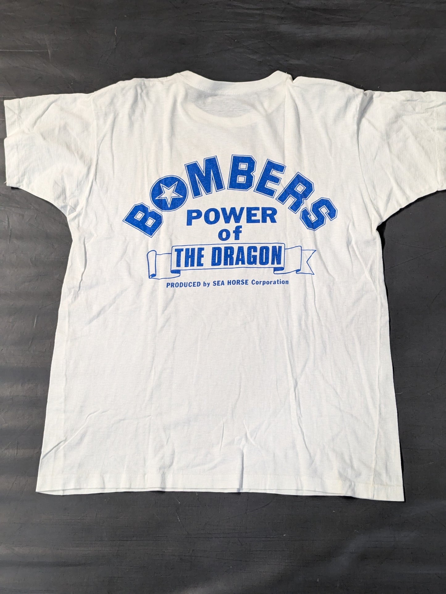 BOMBERS POWER of THE DRAGON T-shirt (White)