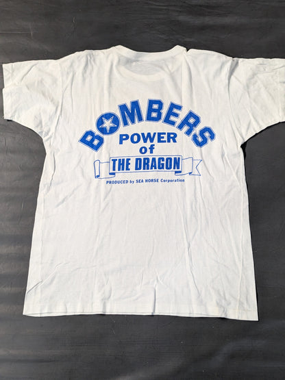 BOMBERS POWER of THE DRAGON T-shirt (White)