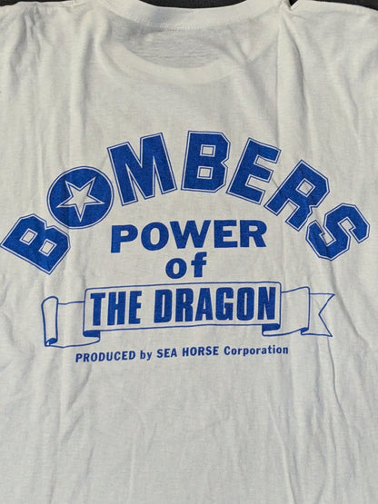 BOMBERS POWER of THE DRAGON T-shirt (White)