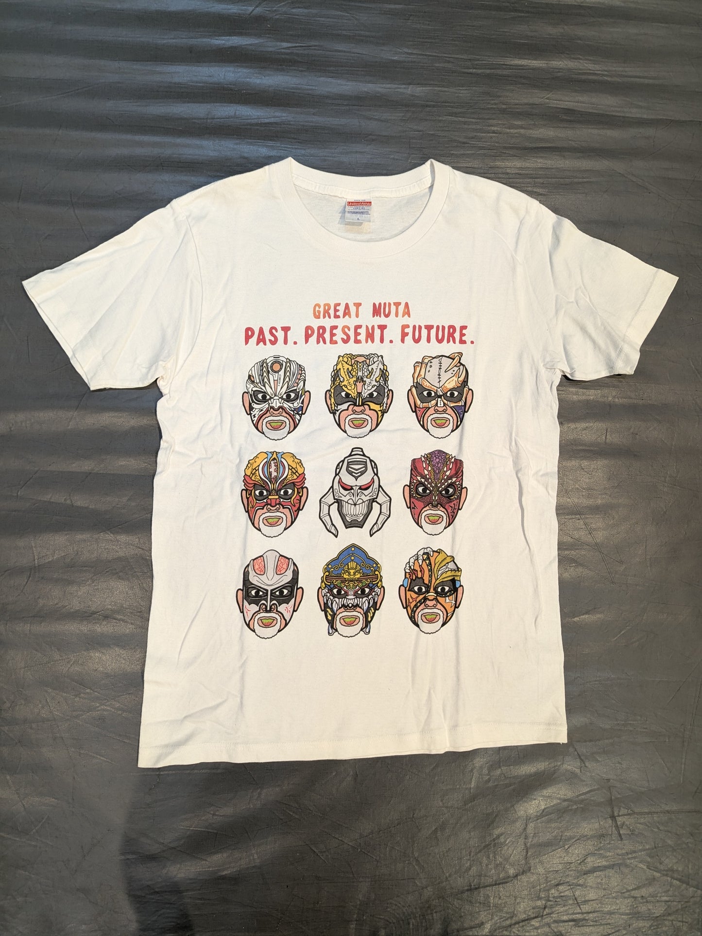 Great Muta "PAST." PRESENT. FUTURE" T-shirt