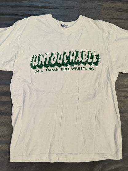 全日本プロレス「UNTOUCHABLE」Tシャツ