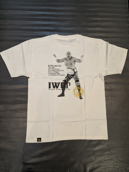 Great Muta & Muto Keiji 'Triple Crown & IWGP' Picture T-Shirt