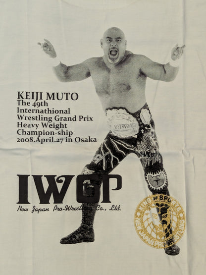 Great Muta & Muto Keiji 'Triple Crown & IWGP' Picture T-Shirt