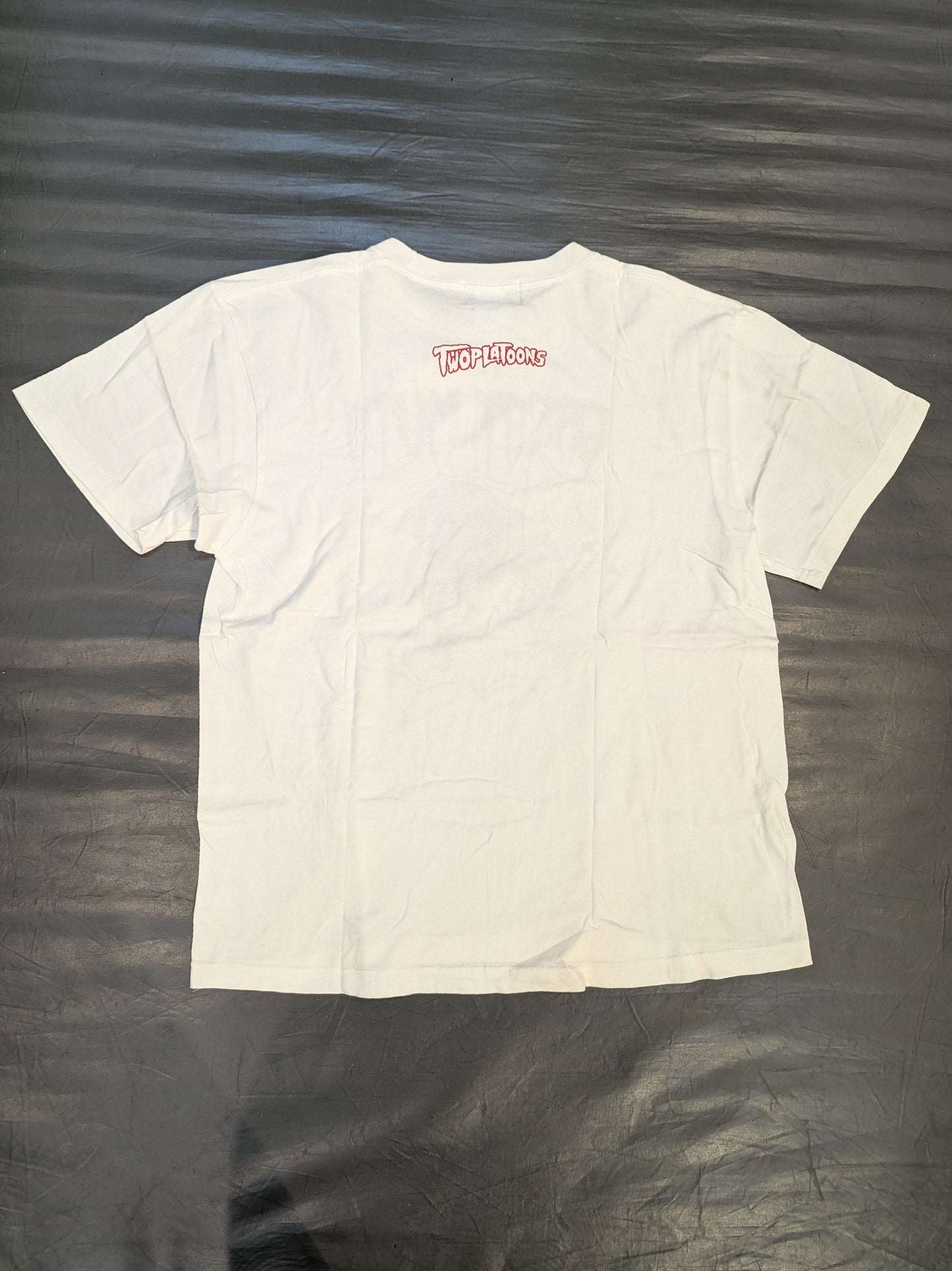 グレート・ムタ×TWOPLATOONS「SPIDER」コラボTシャツ(ホワイト×レッド)