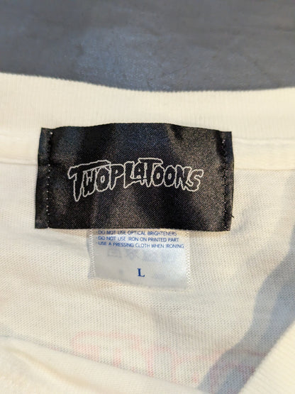 グレート・ムタ×TWOPLATOONS「SPIDER」コラボTシャツ(ホワイト×レッド)
