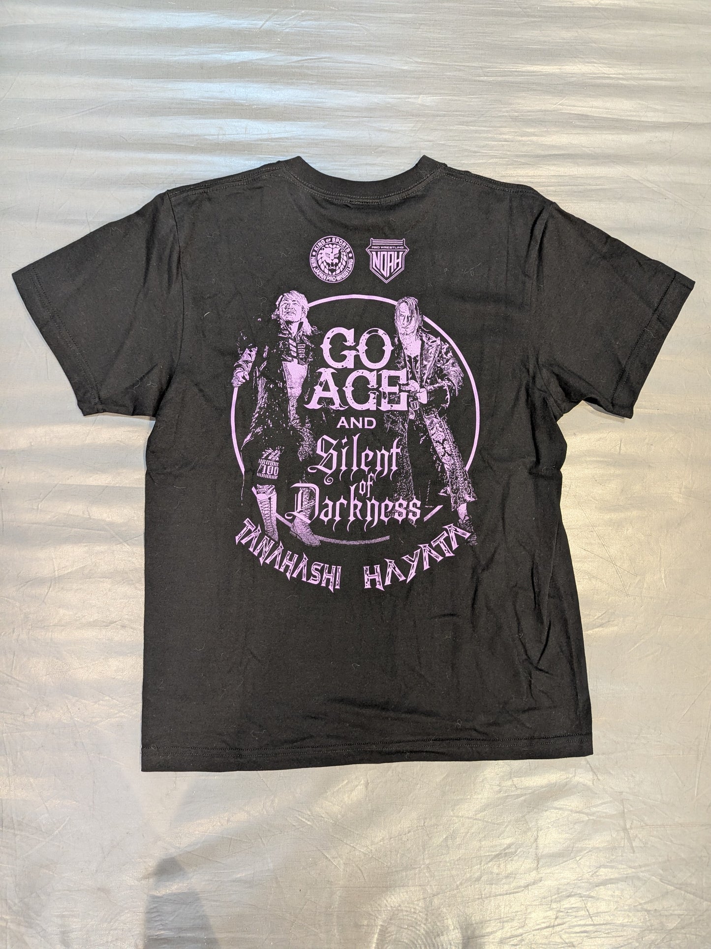 【直筆Wサイン入り】棚橋弘至＆HAYATA タッグ記念Tシャツ
