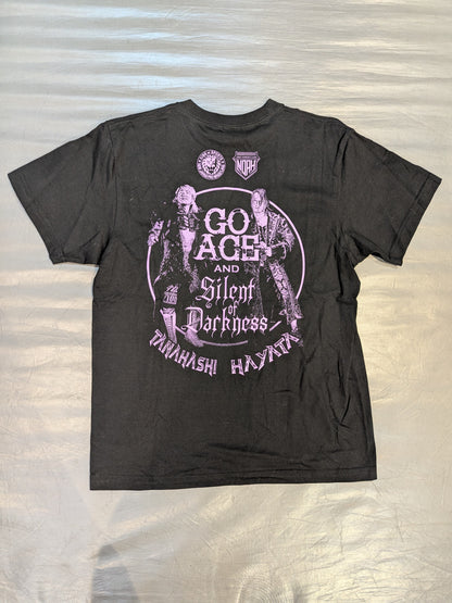 【直筆Wサイン入り】棚橋弘至＆HAYATA タッグ記念Tシャツ