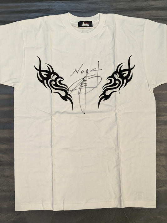 【hand signed autograph】 Jun Akiyama T-shirt