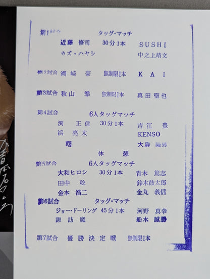 ★優勝決定戦★ 2013チャンピオン･カーニバル