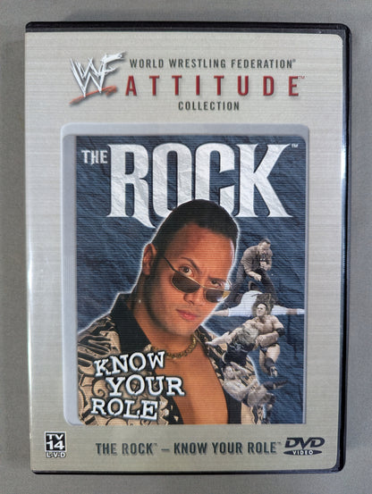 ★WWF ATTITUDE COLLECTION★ THE ROCK KNOW YOUR ROLE